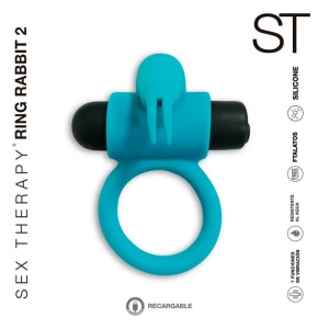 Anillo con Vibro USB Extra Potente Ring Rabbit 2