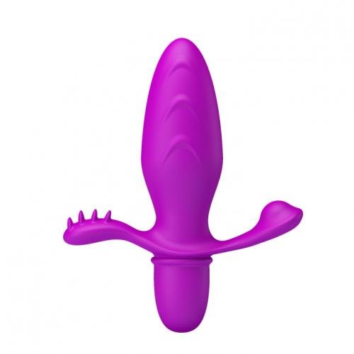 Plug Anal Triple Estimulación Fitch Pretty Love - Imagen 7
