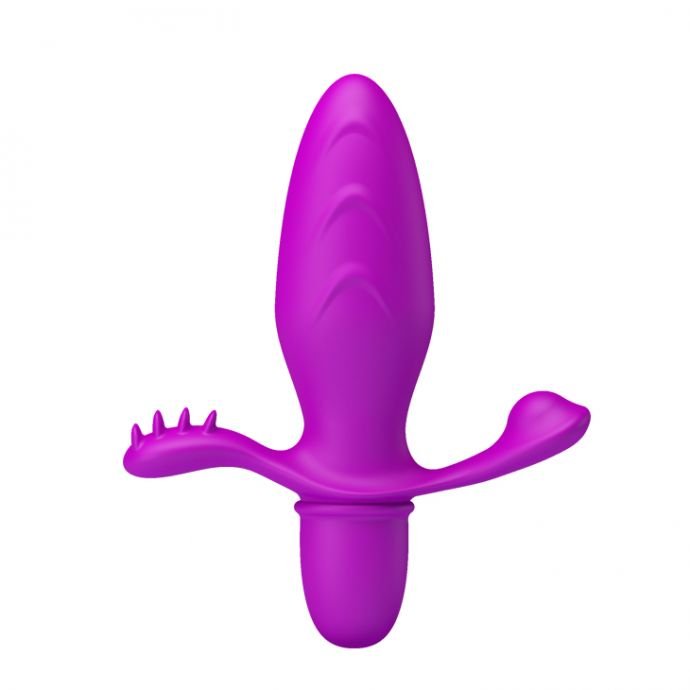 Plug Anal Triple Estimulación Fitch Pretty Love - Imagen 2