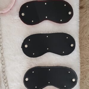 Antifaz Ciego Ecocuero con o sin Peluche