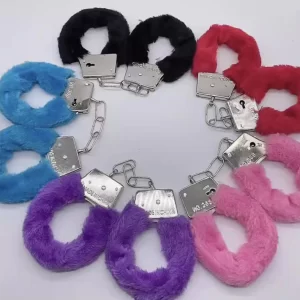 Esposas Metalicas con Peluche