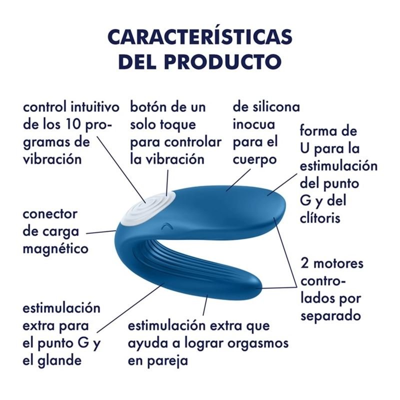 PARTNER DOUBLE WHALE Vibro - Imagen 2