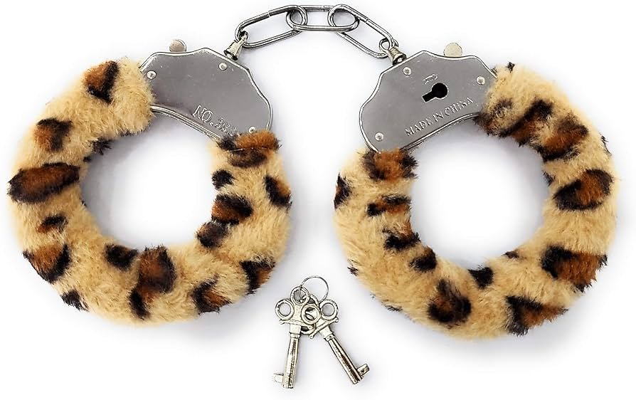 Esposas Metalicas con Peluche - Imagen 4