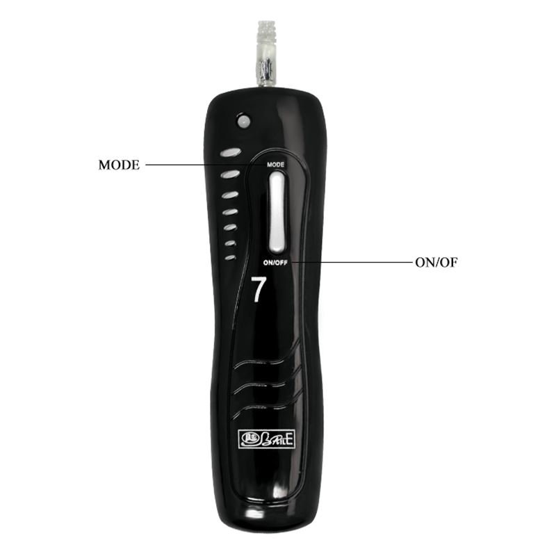 VIBRADOR ROTADOR REALISTICO EASTON PELLIZCABLE 19CM X 4 CM - Imagen 9