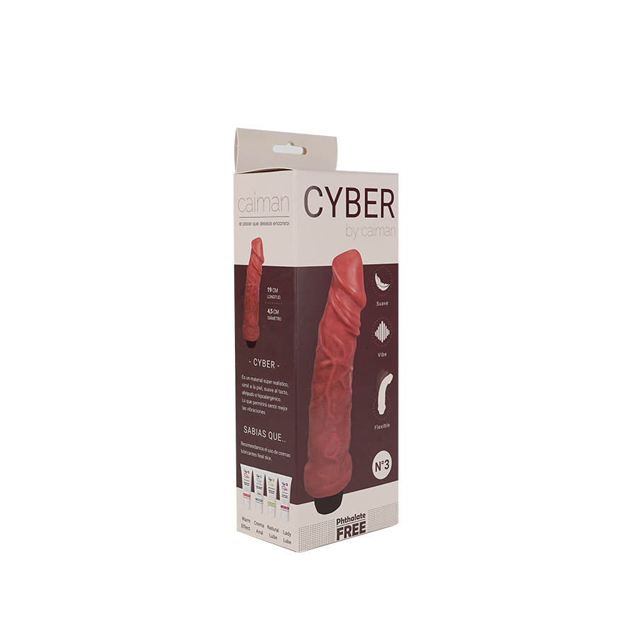 CYBER-VIBE AMERICANO GRANDE MULATO N3 20 cm x 4 - Imagen 2