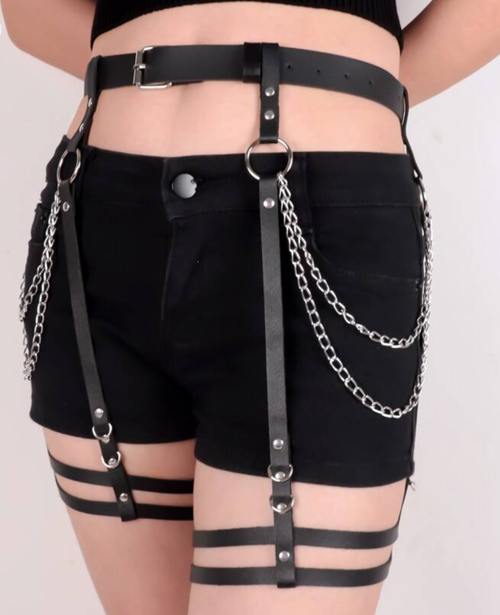 Arnes Cintura con cadenas doble