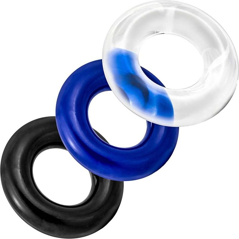kit 3 anillos siliconados