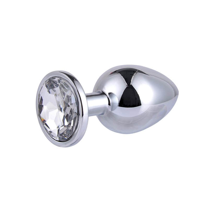 Plug anal Metalico 9 cm GRANDE - Imagen 2