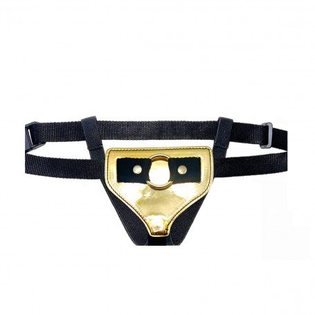 Arnés Ajustable Aro Chico 3 cm Dorado