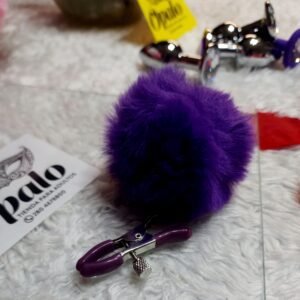 Pinzas Regulables para Pezon con Pompon