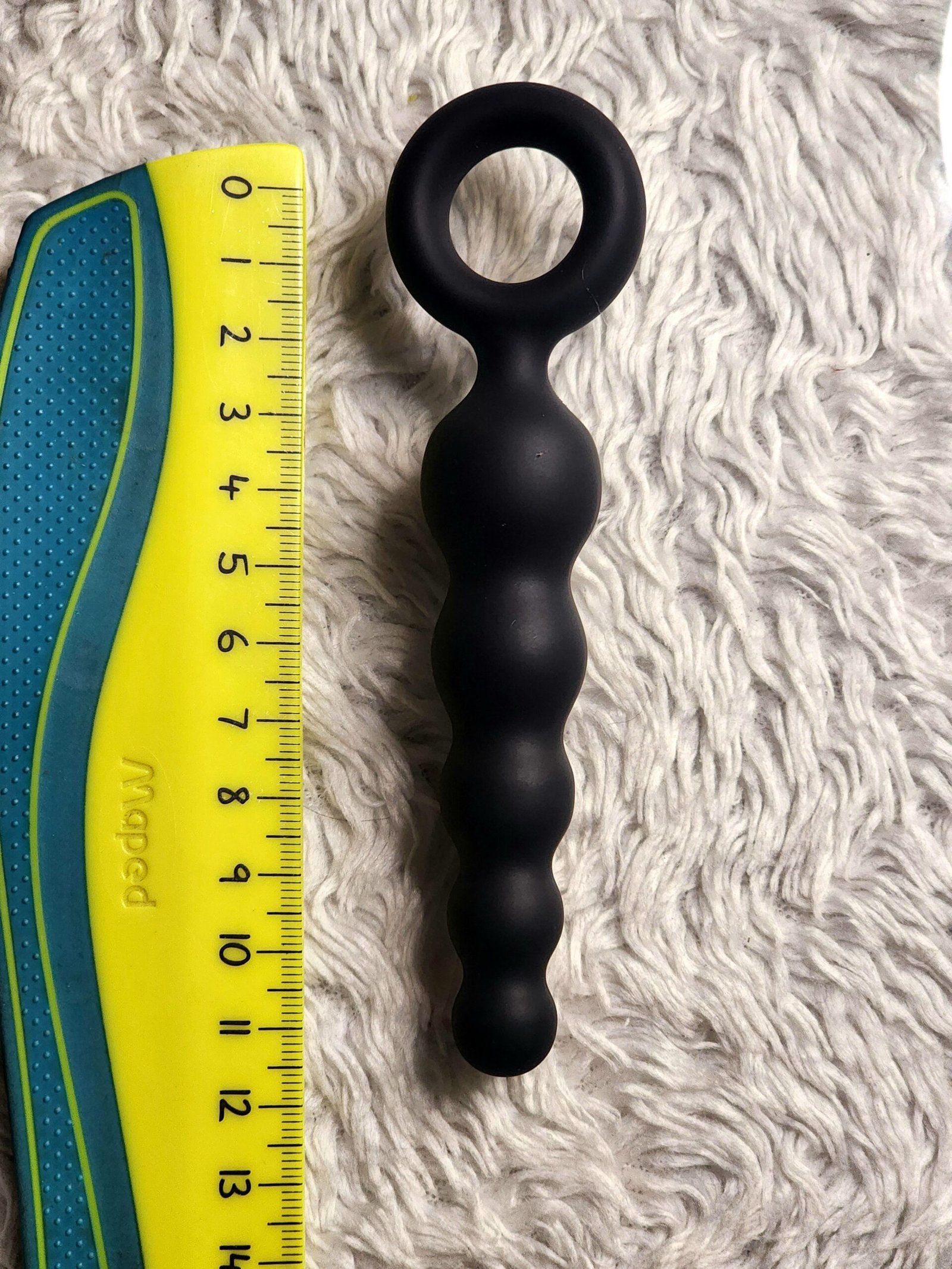 Dilatador anal 12 cm Escalonado Siliconado