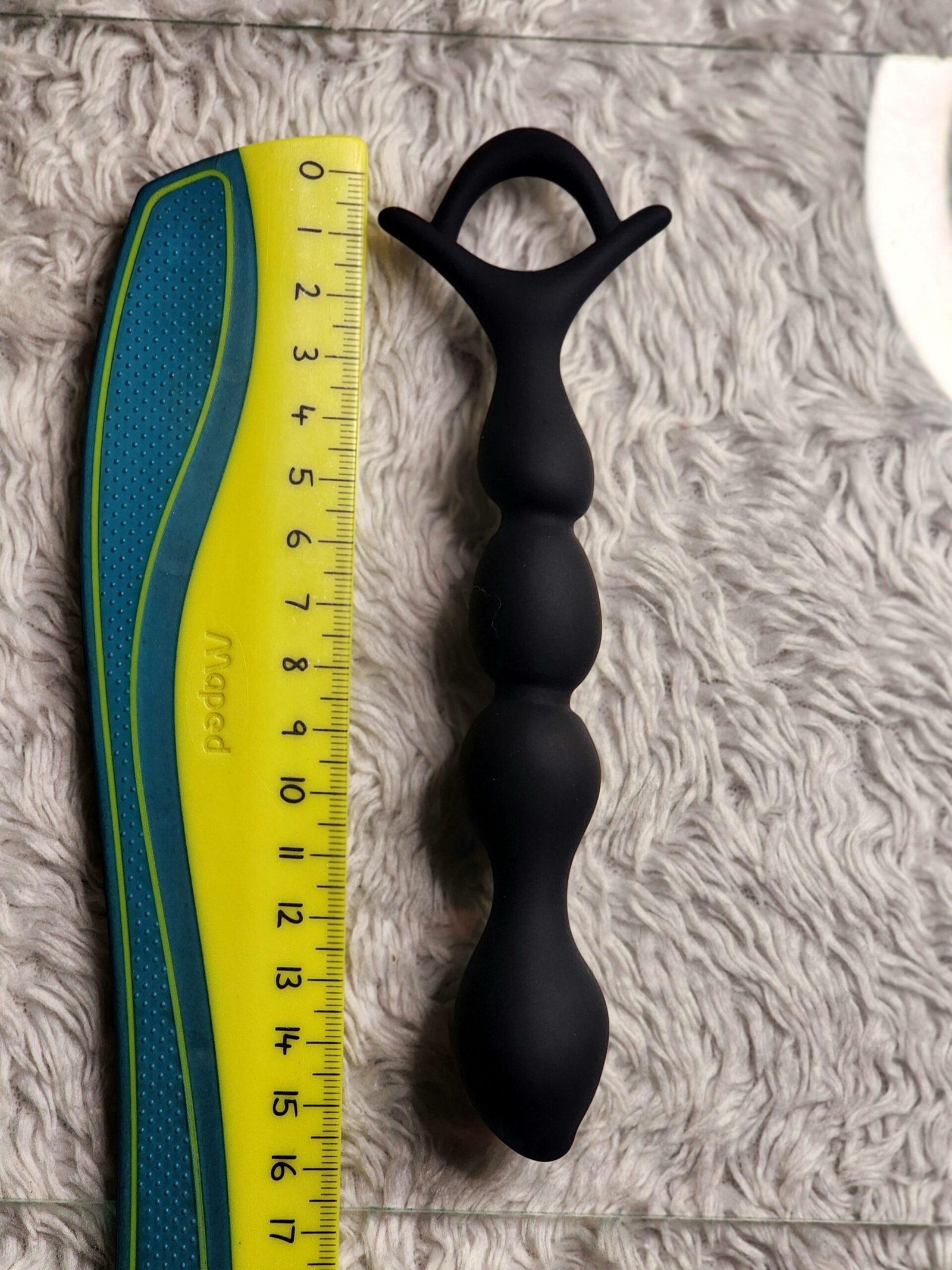 Dilatador Anal Escalonado 16 cm Siliconado