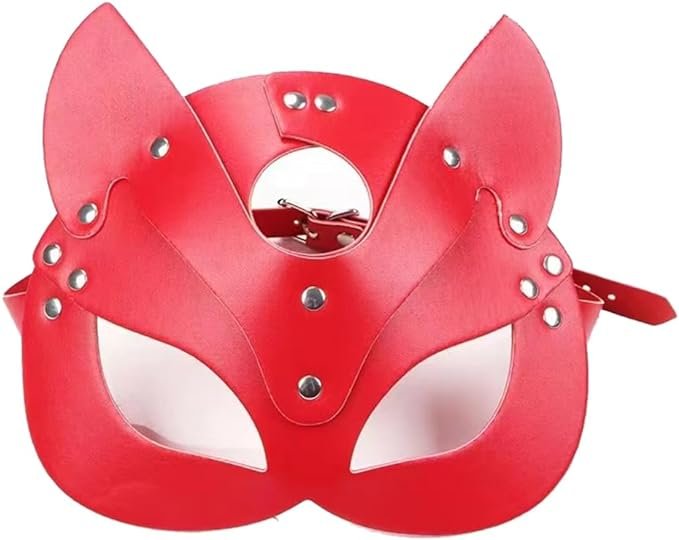Mascara gatita ROJA