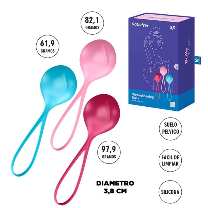 Satisfyer Strengthening Balls Kits Bolas Chinas