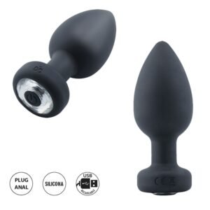 PLUG anal vibrador USB silicona con Control