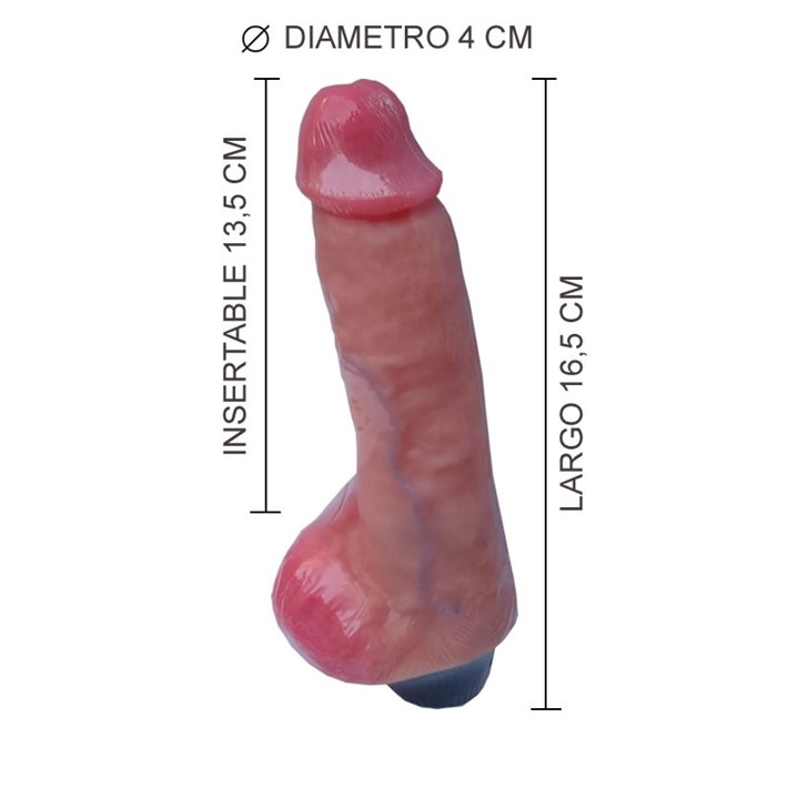 Vibrador Chase Henter 16,5 cm