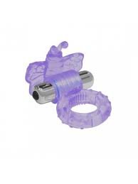 Anillo Vibrador Jelly Mariposa - Imagen 2