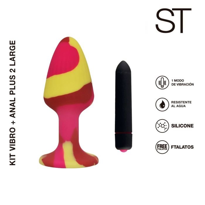 KIT VIBRO + ANAL PLUG GRANDE