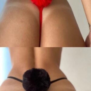 TANGA CONEJITA POMPON