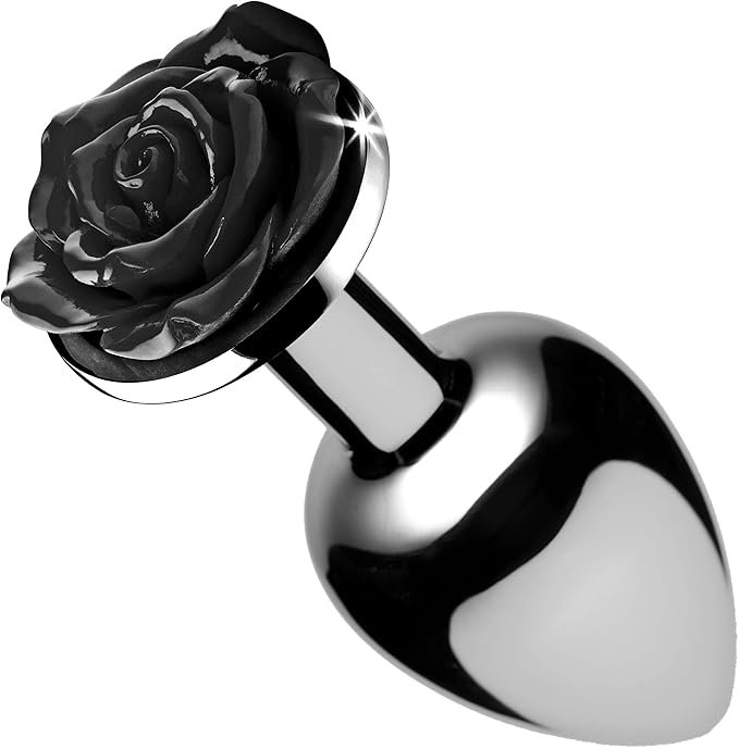 Plug Anal ROSA Negra GRANDE