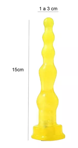 Inexpulsable Anal silicona 14,5 cm - Imagen 2