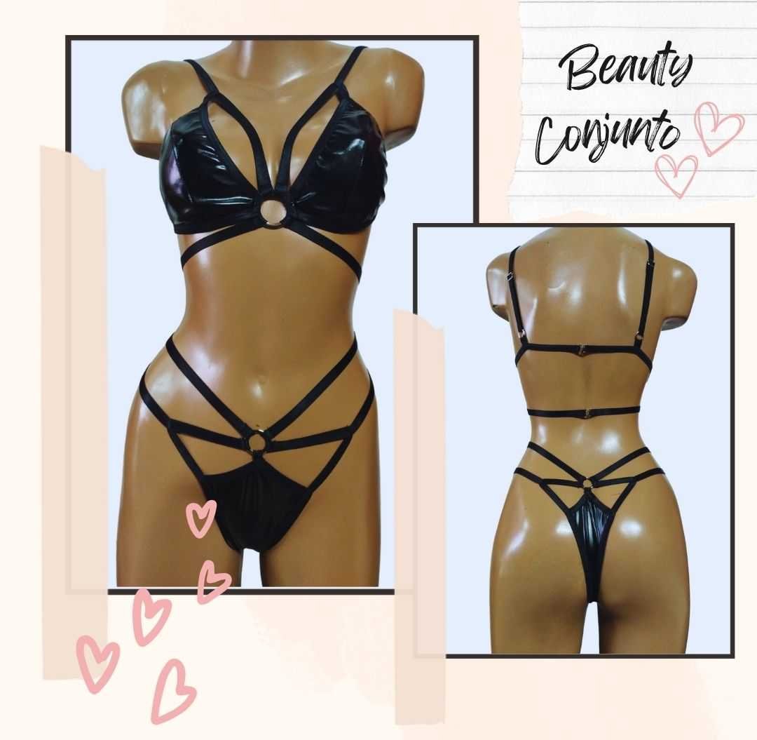 CONJUNTO Se 205 759 negro vinilo .- - Imagen 2