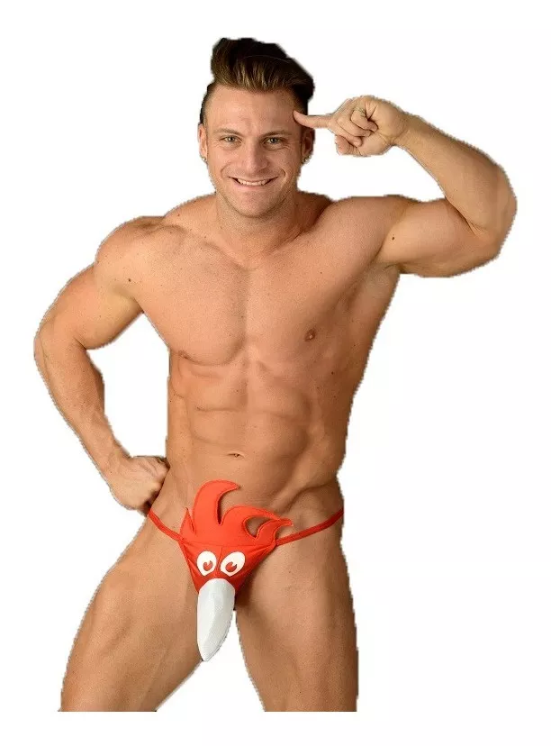 Zunga Pájaro Loco masculina .-
