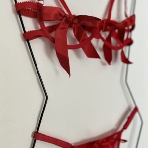 ANA Set sexy .- Negro y rojo