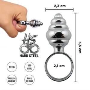 Dilatador anal con aro extractor 5,5 cm