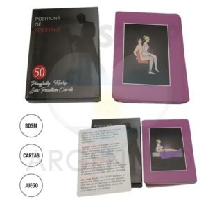 Bondage Juego de naipes 50 cartas