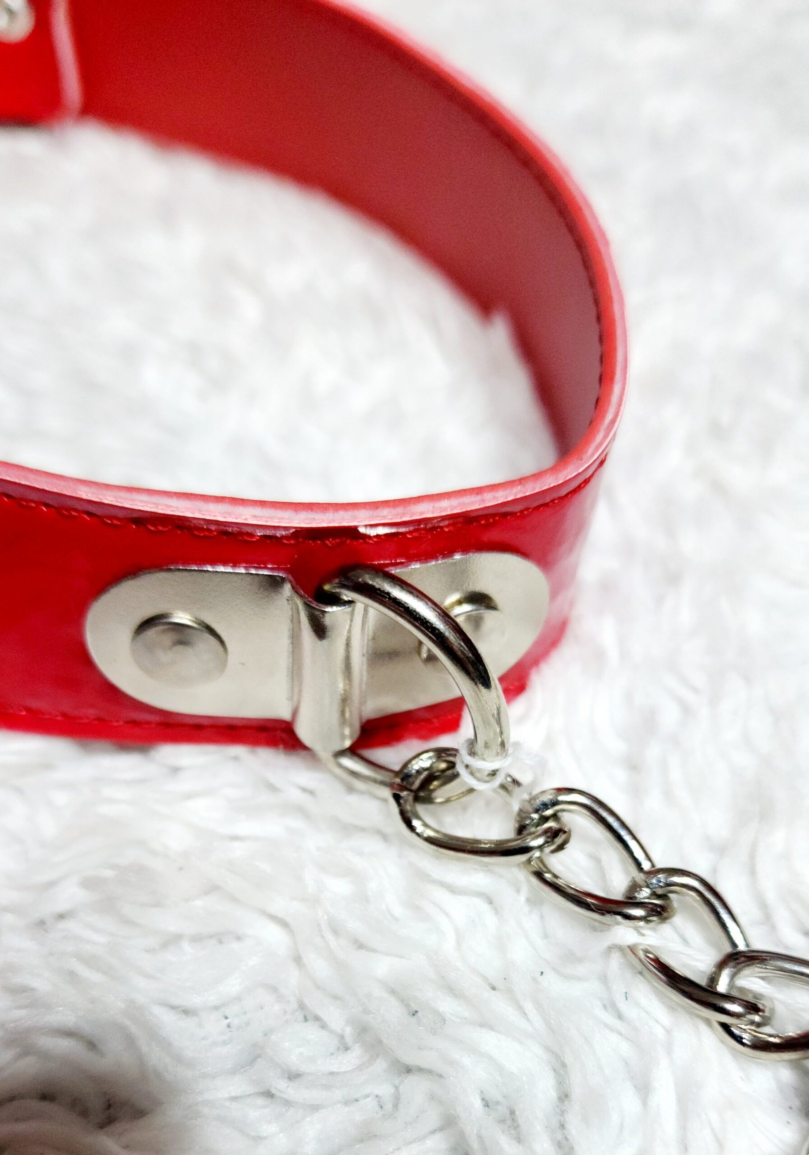 Collar charol con cadena - Imagen 3