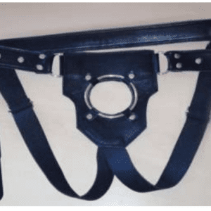 Arnés cinta cuero 6cm