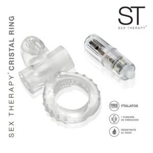 Anillo vibrador cristal Ring