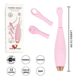 Ophiuchus vibrador cabezales intercambiables
