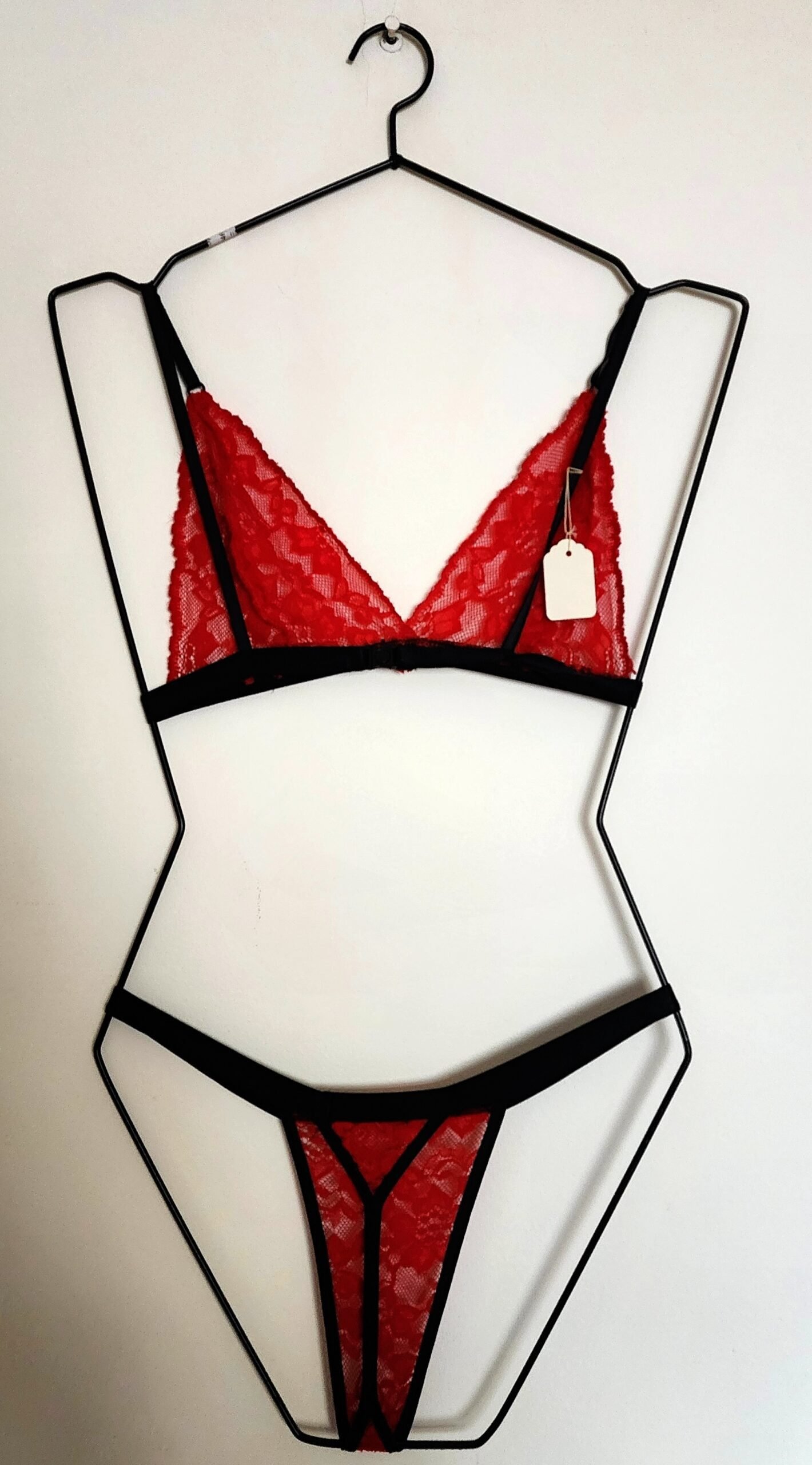 Conjunto sexy encaje t.85 .- - Imagen 2
