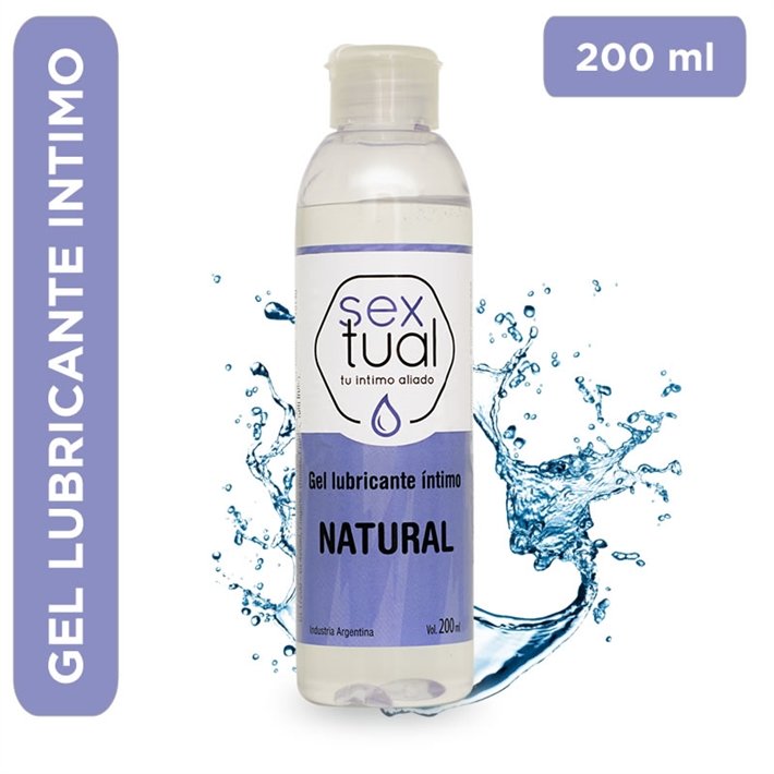 Gel lubricante natural Hipoalergénico 200ml