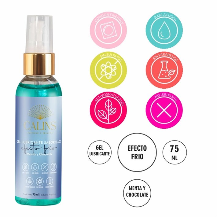 Gel Efecto Frio 75ml Calins Saborizado
