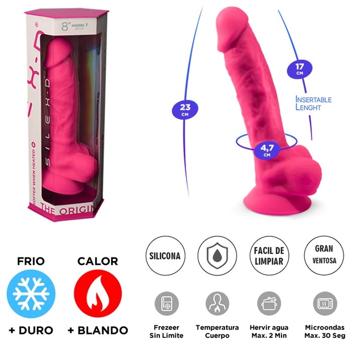THE ORIGIN - Dildo de Silicon Termorreactivo (Modelo 9") - Imagen 2