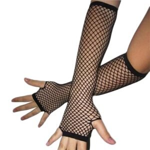 Guantes de red negro