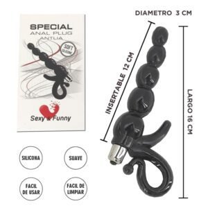 Antlia : Dilatador Anal con Vibrador