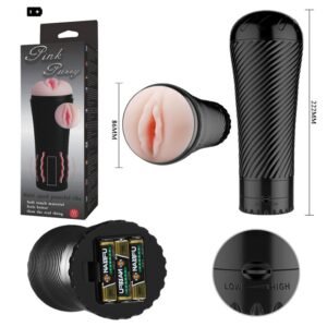 Vagina estimuladora ciberskin con vibracion
