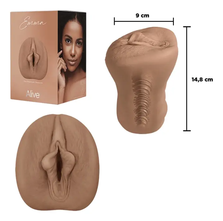 Masturbador MIA XL - Realista con Vagina y Ano - Imagen 2