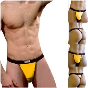 Suspensor Amarillo con triangulo atras
