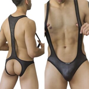 Body para hombre de charol