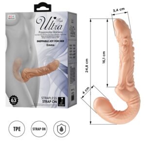 Strap-on doble realista
