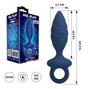 Plug anal de silicona
