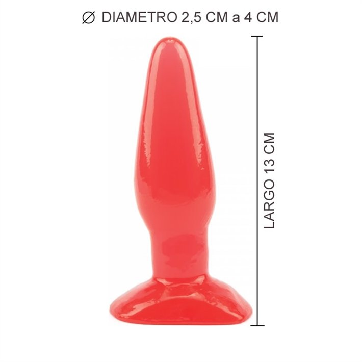 Plug Mediano Jelly 13 cm