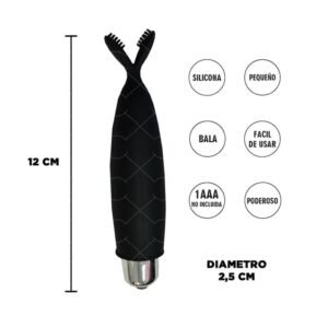 Oven : Bala estimuladora de clitoris negra siliconada