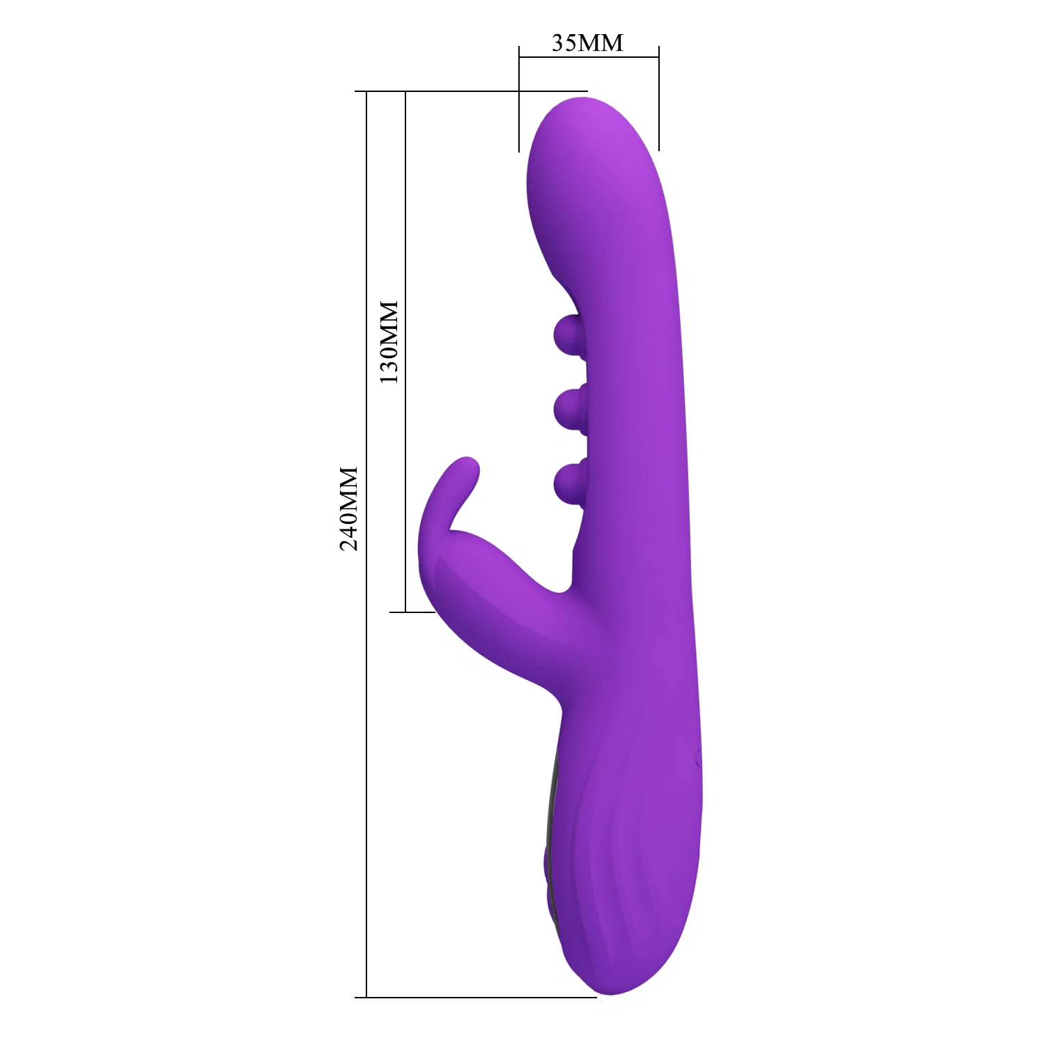 Estimulador Sabien - Vibrador Rabbit - Morado - Imagen 4