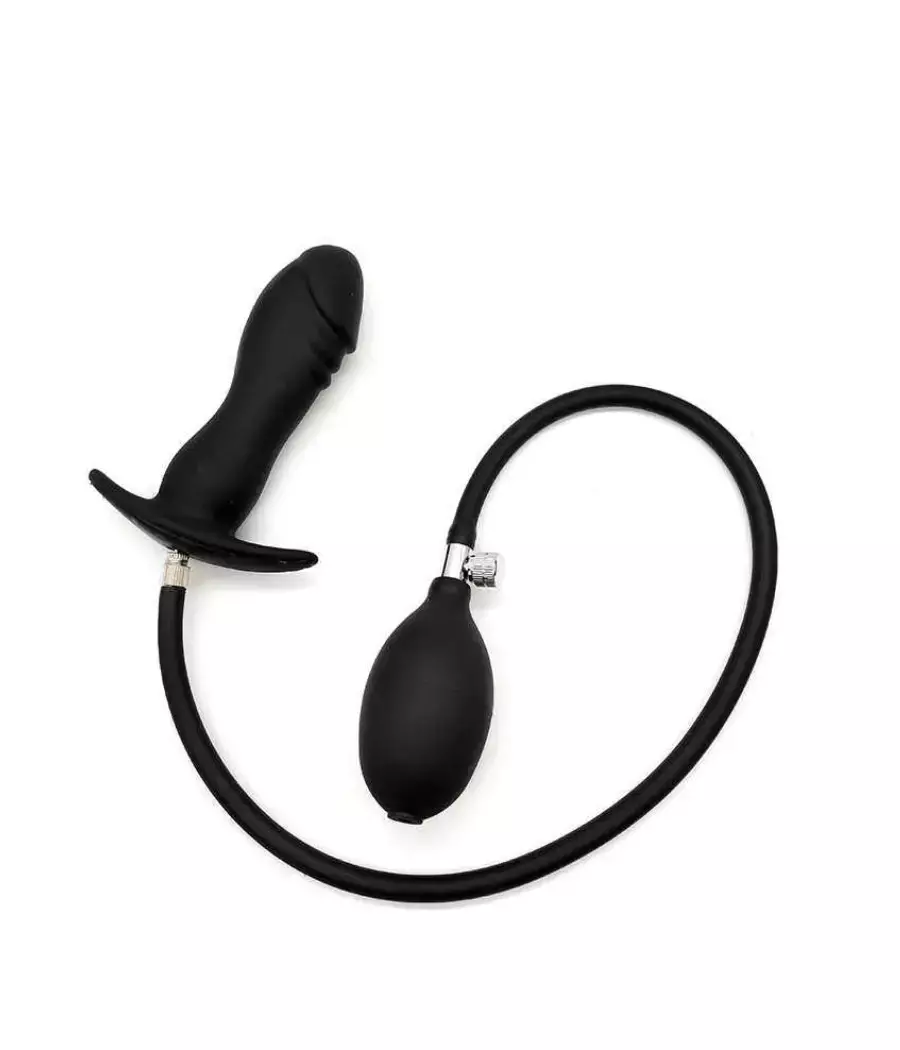 Plug inflable pene con cabeza 15 cm